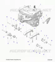 MOTORE, MOUNTING & LONG BLOCK