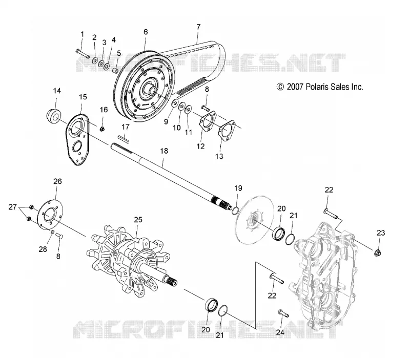 TRASMISSIONE, JACKSHAFT and ALBERO DI TRASMISSIONE
