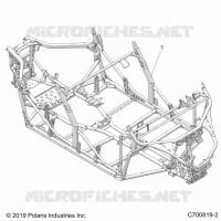 CHASSIS, TELAIO PRINCIPALE