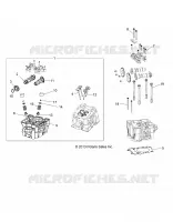 ENGINE, TESTA CILINDRO, CAMS AND VALVES