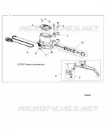 FRENO ANTERIORE BRAKE LEVER AND MASTER CYLINDER