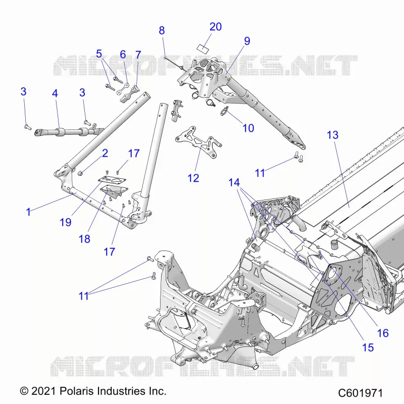 TELAIO, TELAIO ASM. AND OVER STRUCTURE