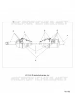 DRIVE TRAIN, TRANSMISSIONE ANTERIORE SHAFT