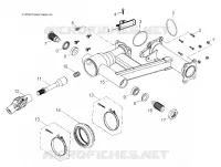 TELAIO, REAR SWING ARM