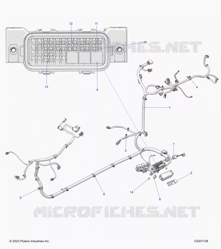 ELETTRICO, WIRE HARNESS