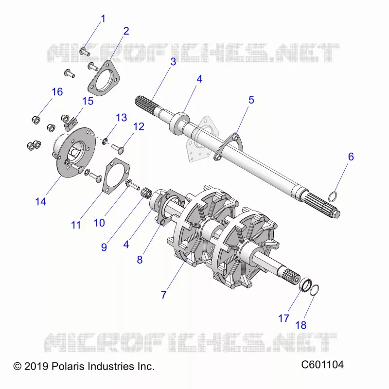 TRASMISSIONE, JACKSHAFT AND DRIVESHAFT