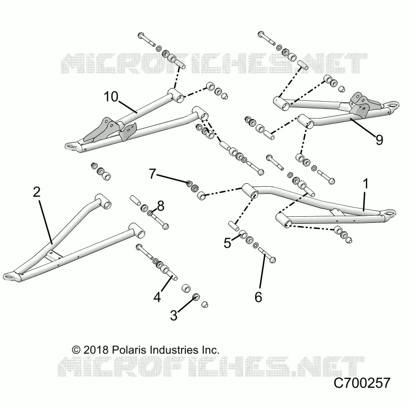 SOSPENSIONI ANTERIORI CONTROL ARMS