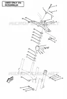 INSIEME DELLO STERZO-SCRAMBLER (4910981098022A)