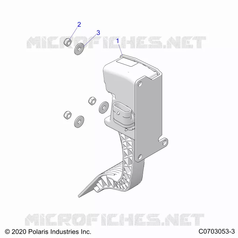 ENGINE, ACCELERATORE PEDALE