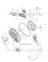 DRIVE TRAIN, COPERCHIO FRIZIONE AND DUCTING