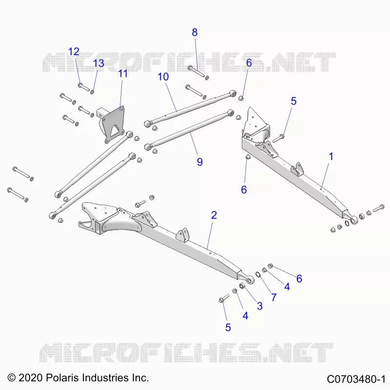 SOSPENSIONE POSTERIORE CONTROL ARMS
