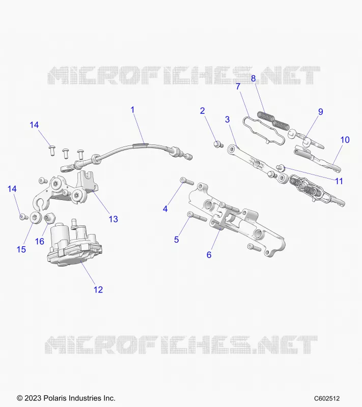 ENGINE, VALVOLA SCARICO ASM. AND ACTUATOR