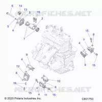 MOTORE, MOUNTING & LONG BLOCK