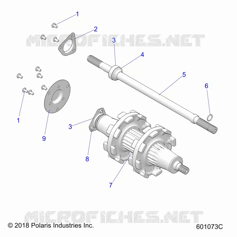 DRIVE TRAIN, JACKSHAFT AND ALBERO DI TRASMISSIONE
