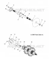TRASMISSIONE, JACKSHAFT and ALBERO DI TRASMISSIONE