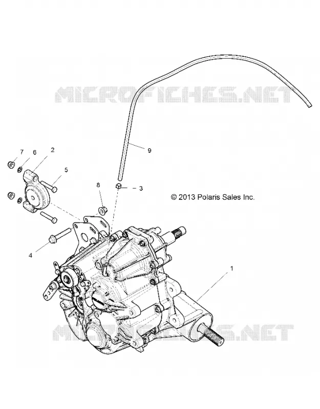 DRIVE TRAIN, MAIN SCATOLA INGRANAGGI MONTAGGIO