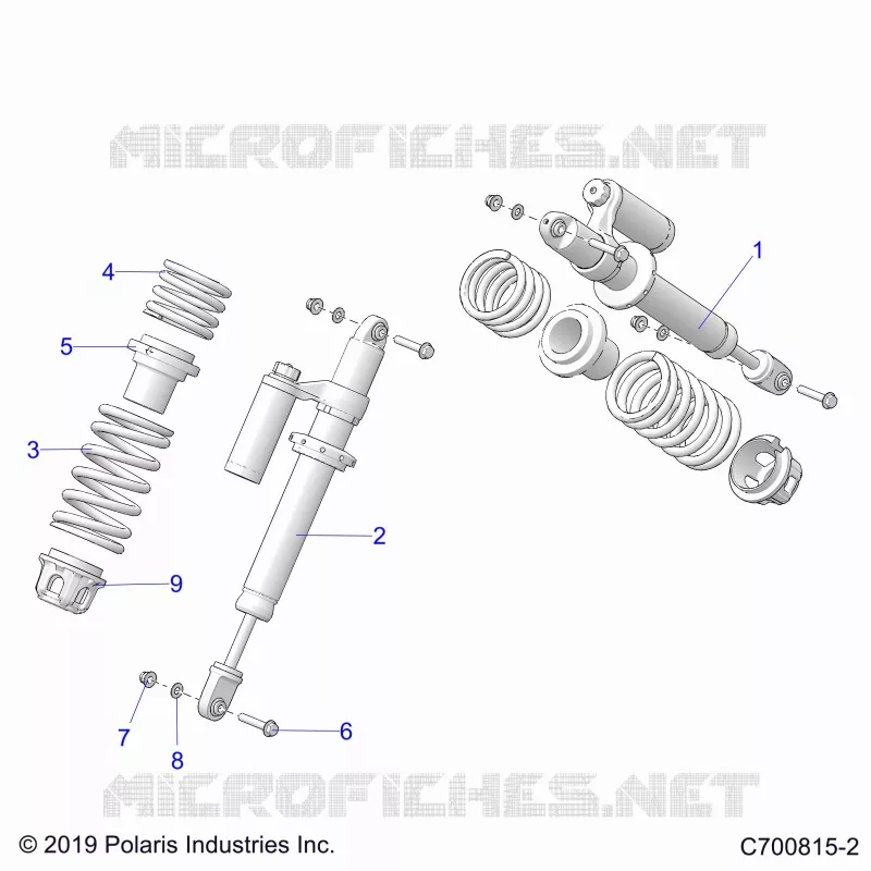 SOSPENSIONI ANTERIORI SHOCK MOUNTING