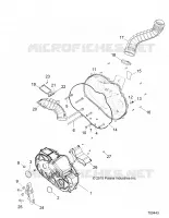 DRIVE TRAIN, COPERCHIO FRIZIONE AND DUCTING
