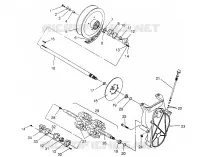 TRASMISSIONE ASSEMBLY 440 XCR 0951660 (4929112911B010)