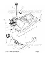 SISTEMA DI ALIMENTAZIONE CARBURANTE, CARBURANTE TANK ASM.