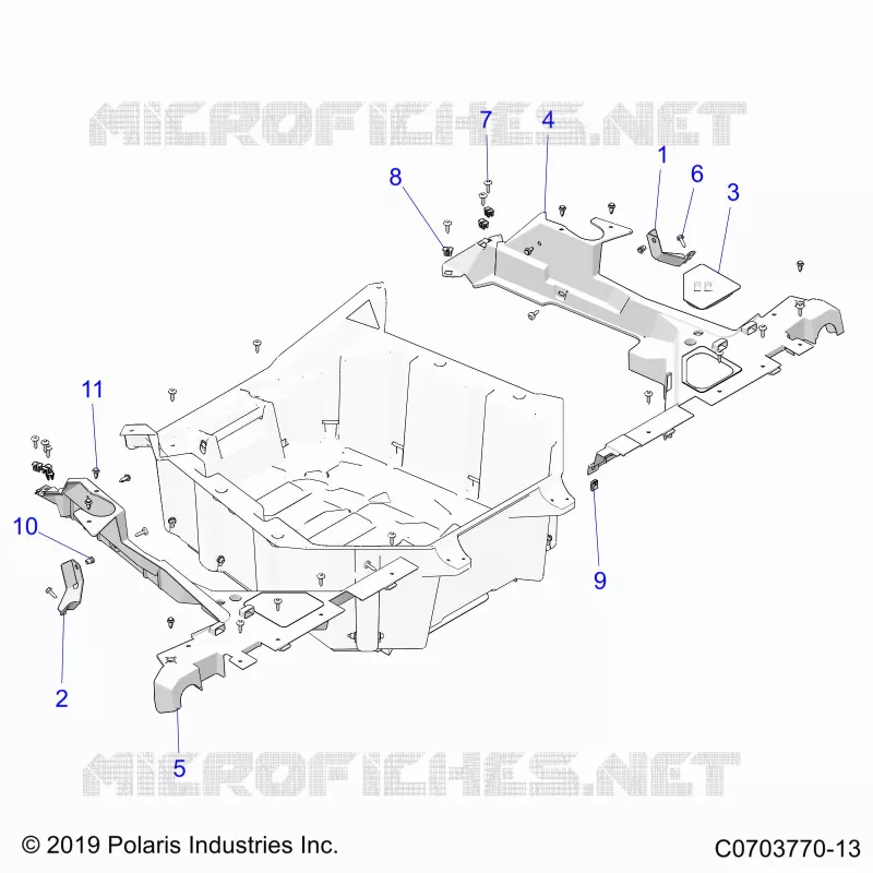 CARROZZERIA POSTERIORE RACK, MOUNTING